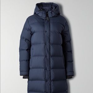 Aritzia Tna Super Puff Long - Admiral - Size XXS